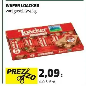 Coop Loacker Loacker - Napolitaner 45 g(ml) offerta