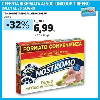Coop Nostromo Nostromo - Tonno all'Olio di Oliva offerta