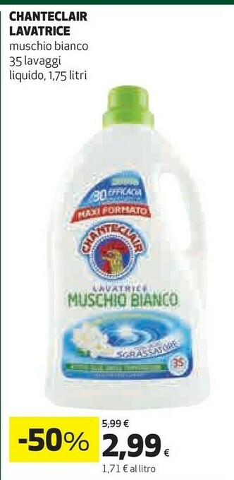 Coop Chanteclair Lavatrice offerta