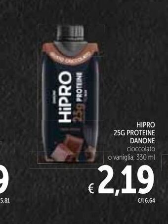 Spazio Conad Hipro 25g proteine danone offerta