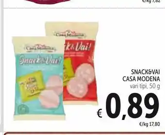 Spazio Conad Snack&vai casa modena offerta