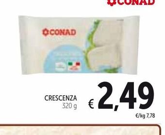 Spazio Conad Crescenza 320 g offerta