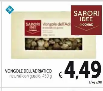 Spazio Conad Vongole dell'adriatico offerta