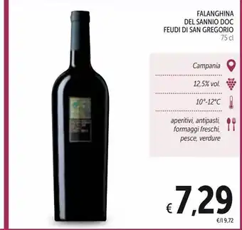 Spazio Conad Falanghina del sannio doc feudi di san gregorio offerta