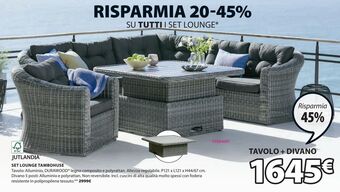 JYSK Set da giardino offerta