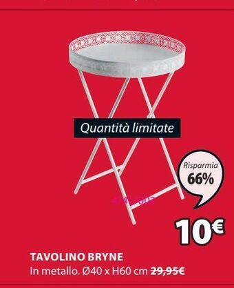 JYSK Tavolino offerta