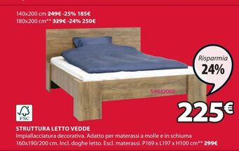JYSK Struttura letto offerta