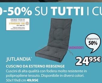 JYSK Cuscino da giardino offerta