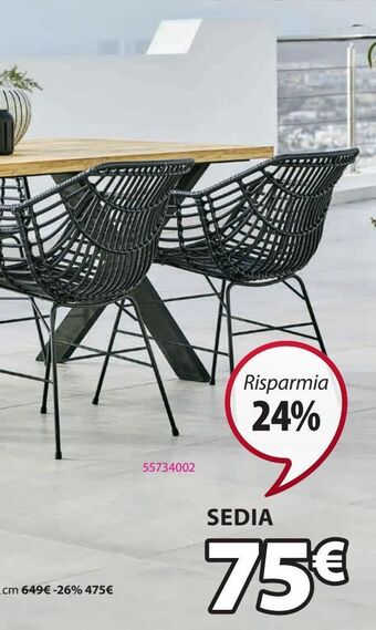 JYSK Sedia da giardino offerta