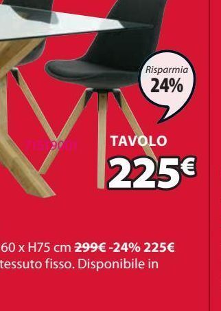 JYSK Tavolo da pranzo offerta