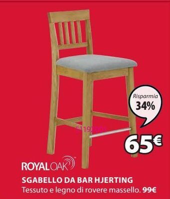 Sgabello da bar