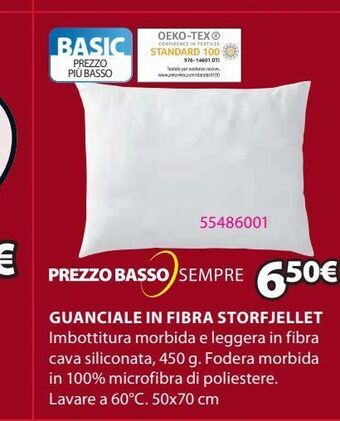 JYSK Guanciale in fibra offerta
