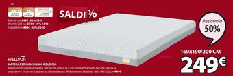 JYSK Materasso in schiuma gold f30 offerta