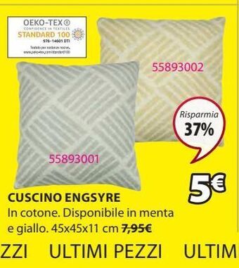 JYSK Cuscino in cotone offerta