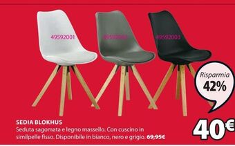 JYSK Sedia offerta