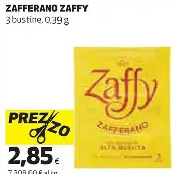 Coop Zaffy Zaffy Zafferano 3 Bustine offerta