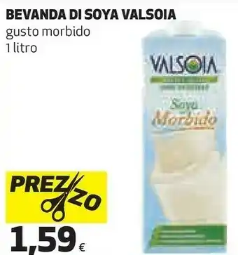 Coop Valsoia Latte di soia offerta