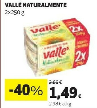 Coop Vallè Vallè - Naturalmente 100% Vegetale offerta