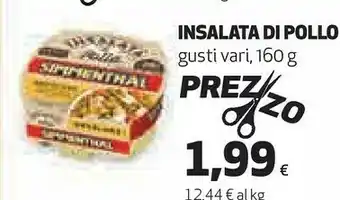 Coop Insalata Di Pollo Gusti Vari offerta