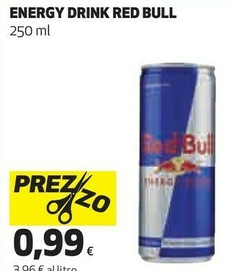 Coop Red bull Energy Drink 250 G(ml) offerta