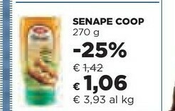 Coop Senape offerta