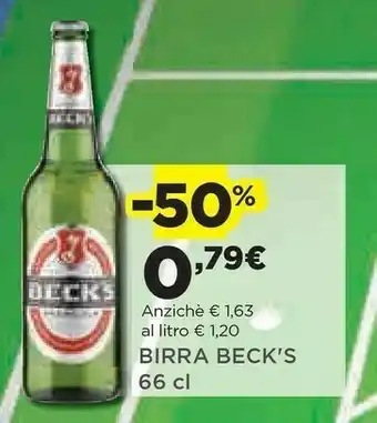 Coop Becks Beck's Birra 66cl offerta
