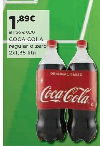 Coop Coca Cola Coca cola zero offerta