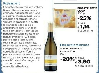 Coop Coop Moscato Asti Docg Assieme offerta