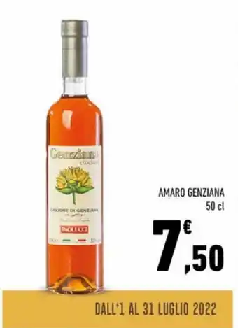 Conad Amaro Genziana 50 cl offerta