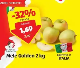 ALDI I colori del sapore mele golden 2kg offerta