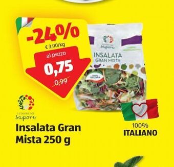 ALDI Insalata gran mista 250 g offerta