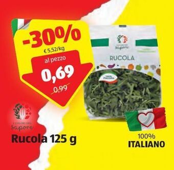ALDI I colori del sapore rucola 125 g offerta