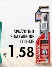 Colgate Spazzolino Slim Carbone