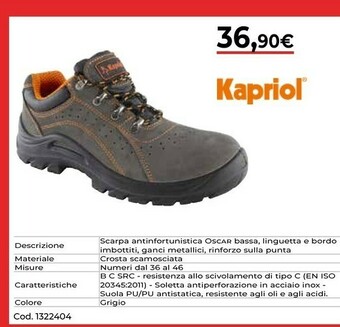 Brico Io Scarpe antinfortunistiche offerta