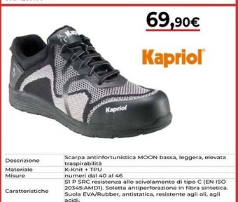 Scarpe antinfortunistiche