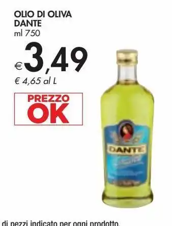 Bennet Olio di oliva dante offerta