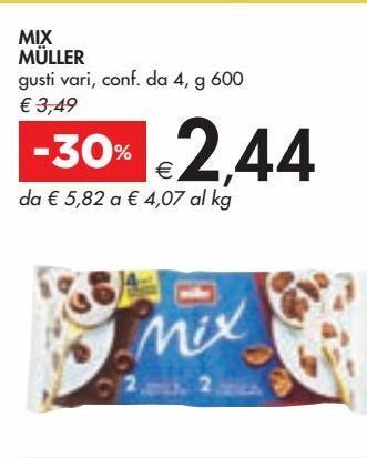 Bennet Mix muller offerta