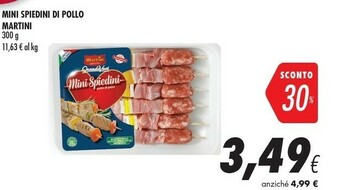 Coop Martini Mini Spiedini Di Pollo offerta