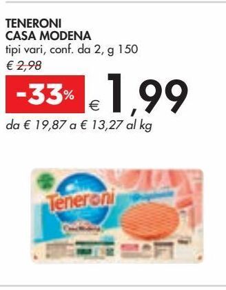 Bennet Teneroni casa modena offerta