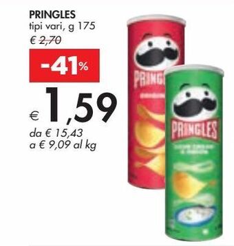 Bennet Pringles offerta
