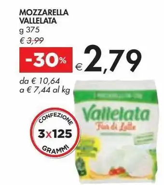 Bennet Mozzarella valletta offerta