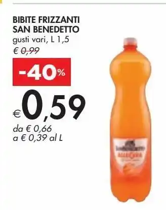 Bennet Bibite frizzanti san benedetto offerta