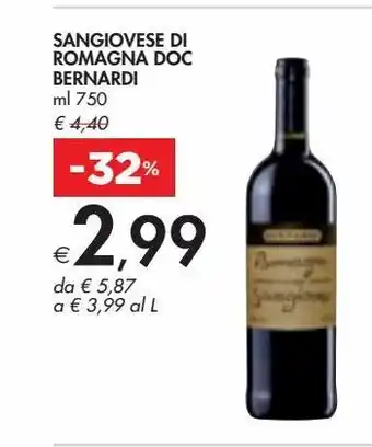 Sangiovese di romagna doc bernardi