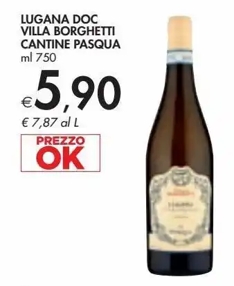 Bennet Lugana doc villa borghetti cantine pasqua offerta