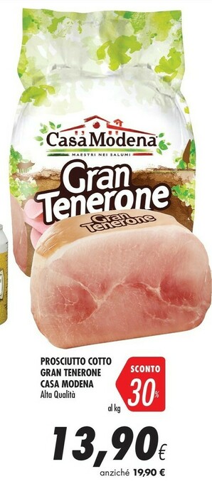 Coop Casa Modena Prosciutto Cotto Gran Tenerone offerta