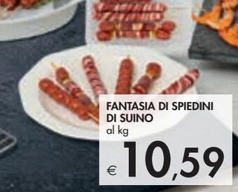 Bennet Fantasia di spiedini di suino offerta