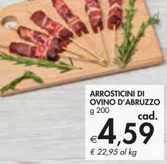 Arrosticini di ovino d'abruzzo
