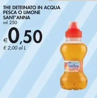 Bennet The deteinato in acqua pesca o limone sant'anna offerta