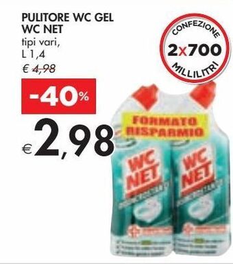 Bennet Pulitore wc gel wc net offerta