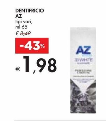 Bennet Dentifricio az offerta